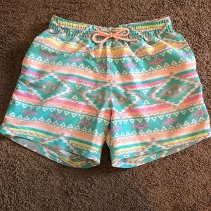 Chubbies “The En Fuegos” 5.5 inch swim trunks